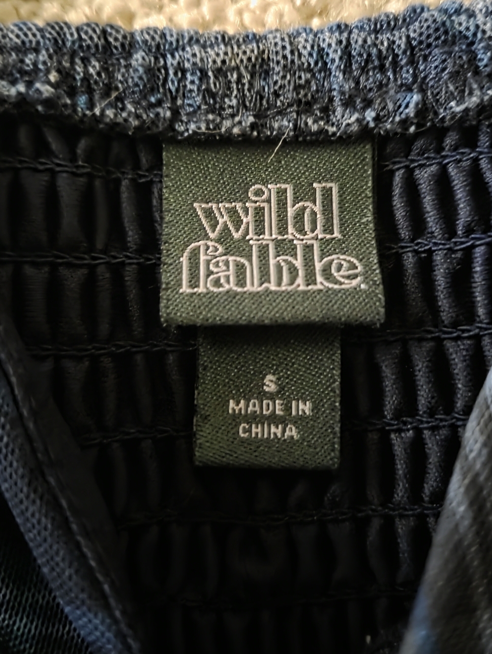 Wild fable Teal Plaid Mini Dress with Flutter Sleeves - Picture 3 of 6